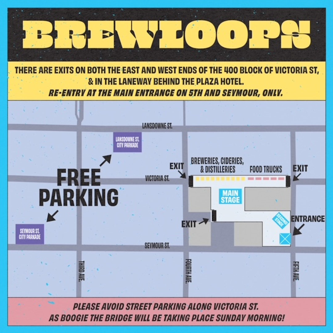 Map — BrewLoops Downtown