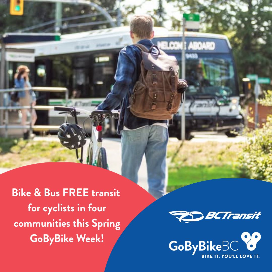 Bike and Bus for Free — Spring GoByBike Week