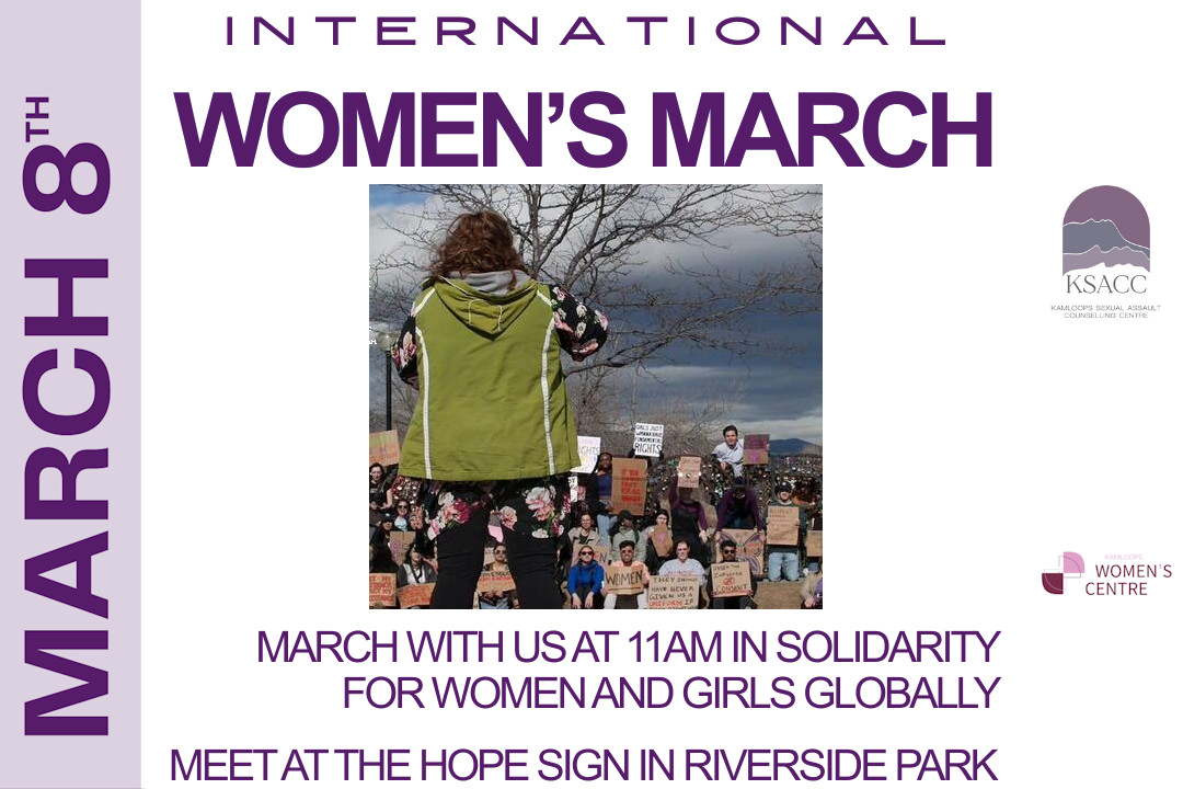 International Women’s March — March 8