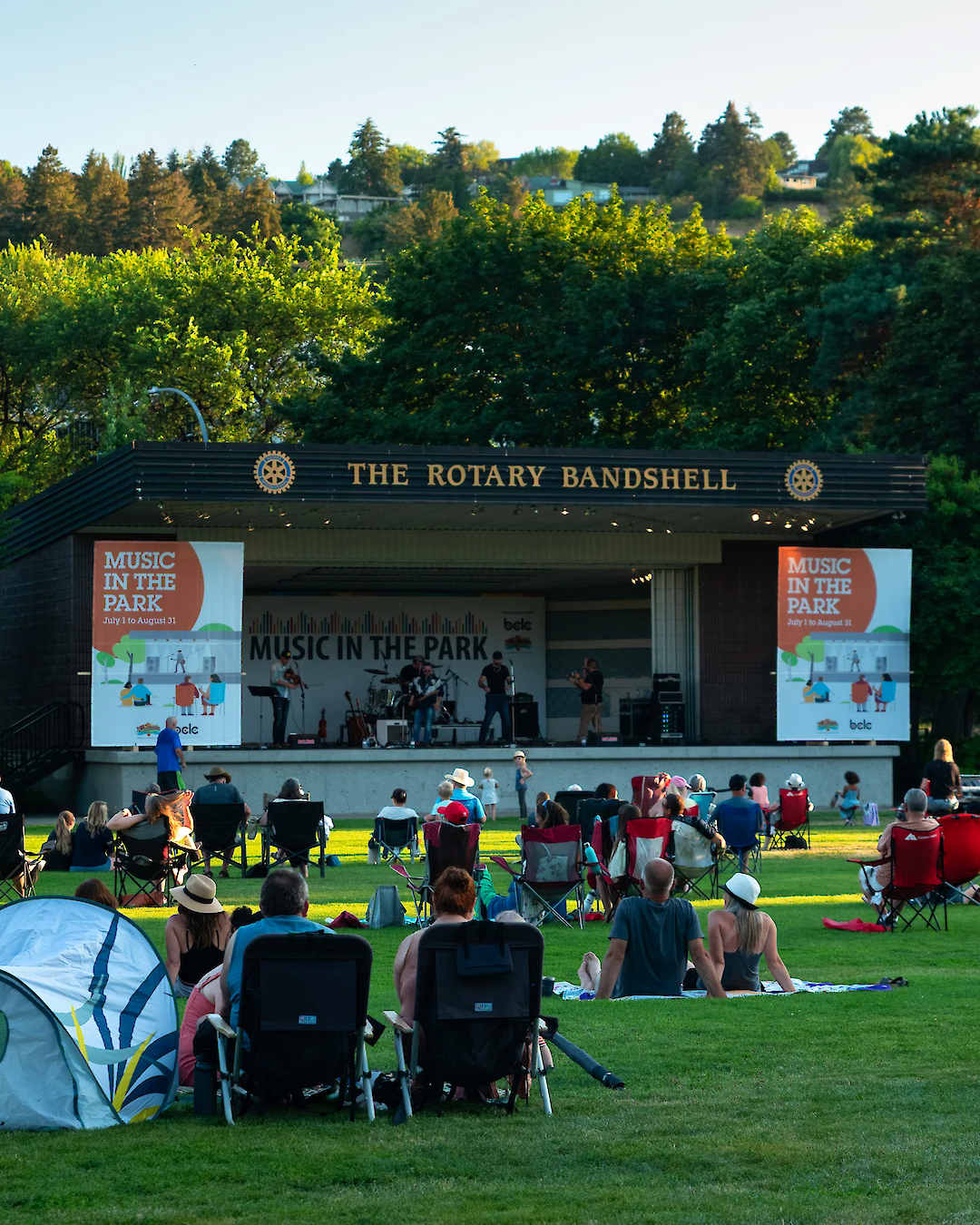 Music in the Park — Riverside Park Bandshell