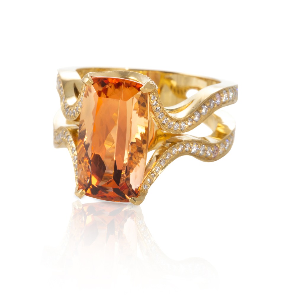 Imperial Topaz Ring